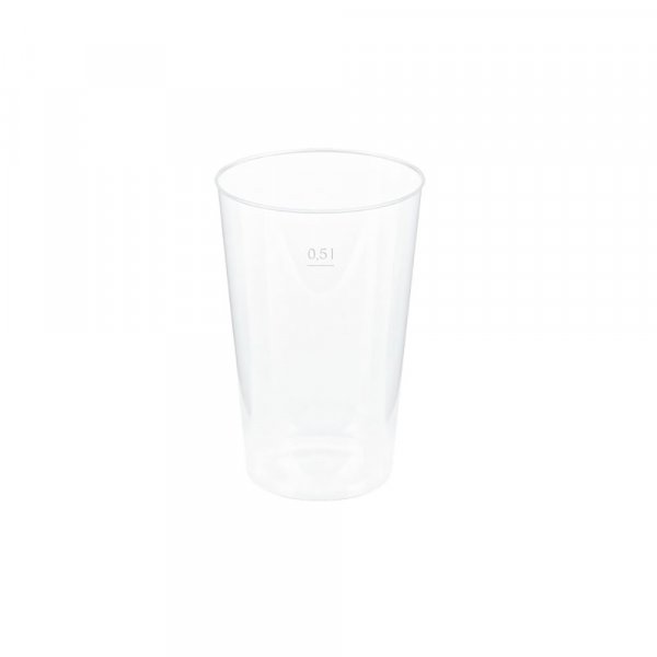 30 Stk. Pfandbecher PP Becher Trinkbecher 500ml 20 oz für Festivals, Partys & mehr